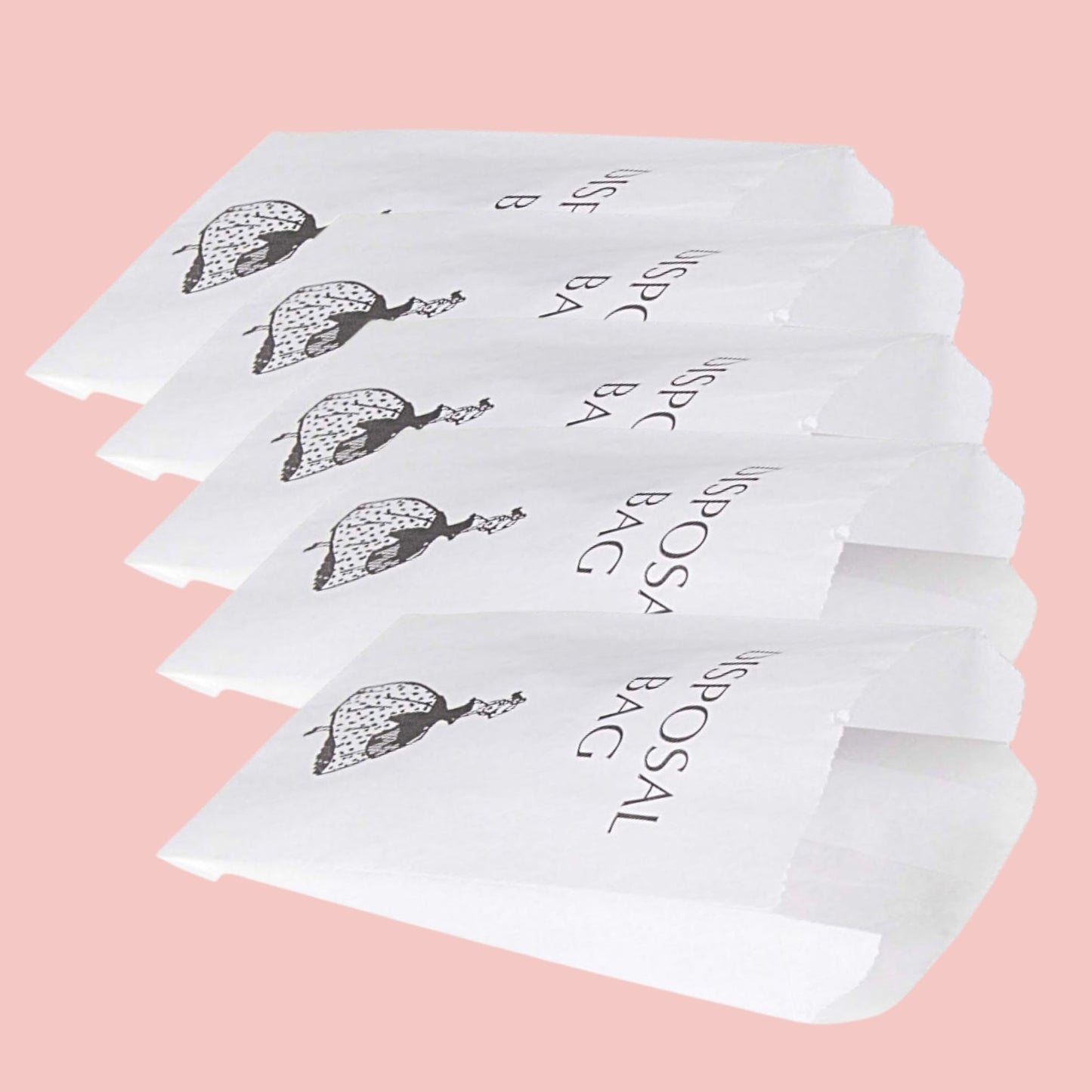 Sanitary Pad Storage Bag: Emergency Kit with Flushable Wipes & Disposal Bags