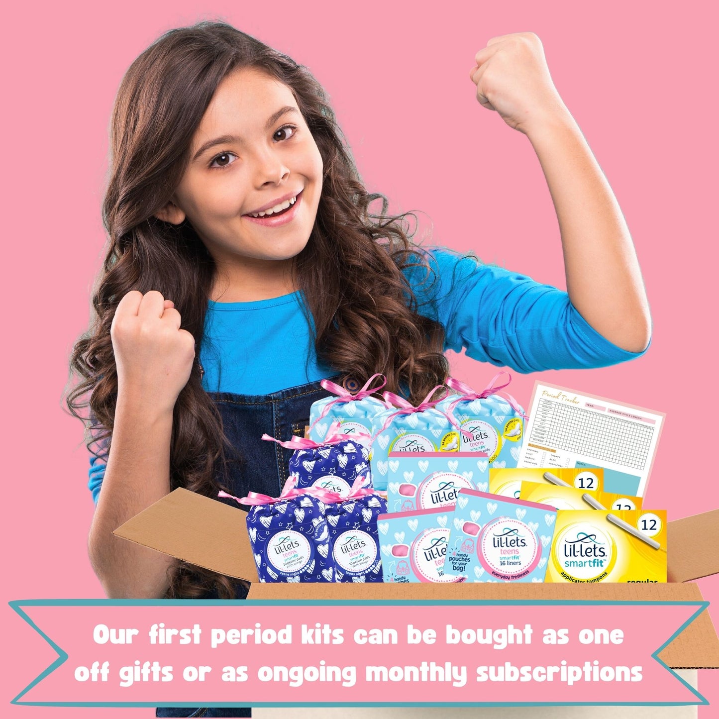 First Period Kit for Girls - Emergency Kit Bag with Sanitary Products