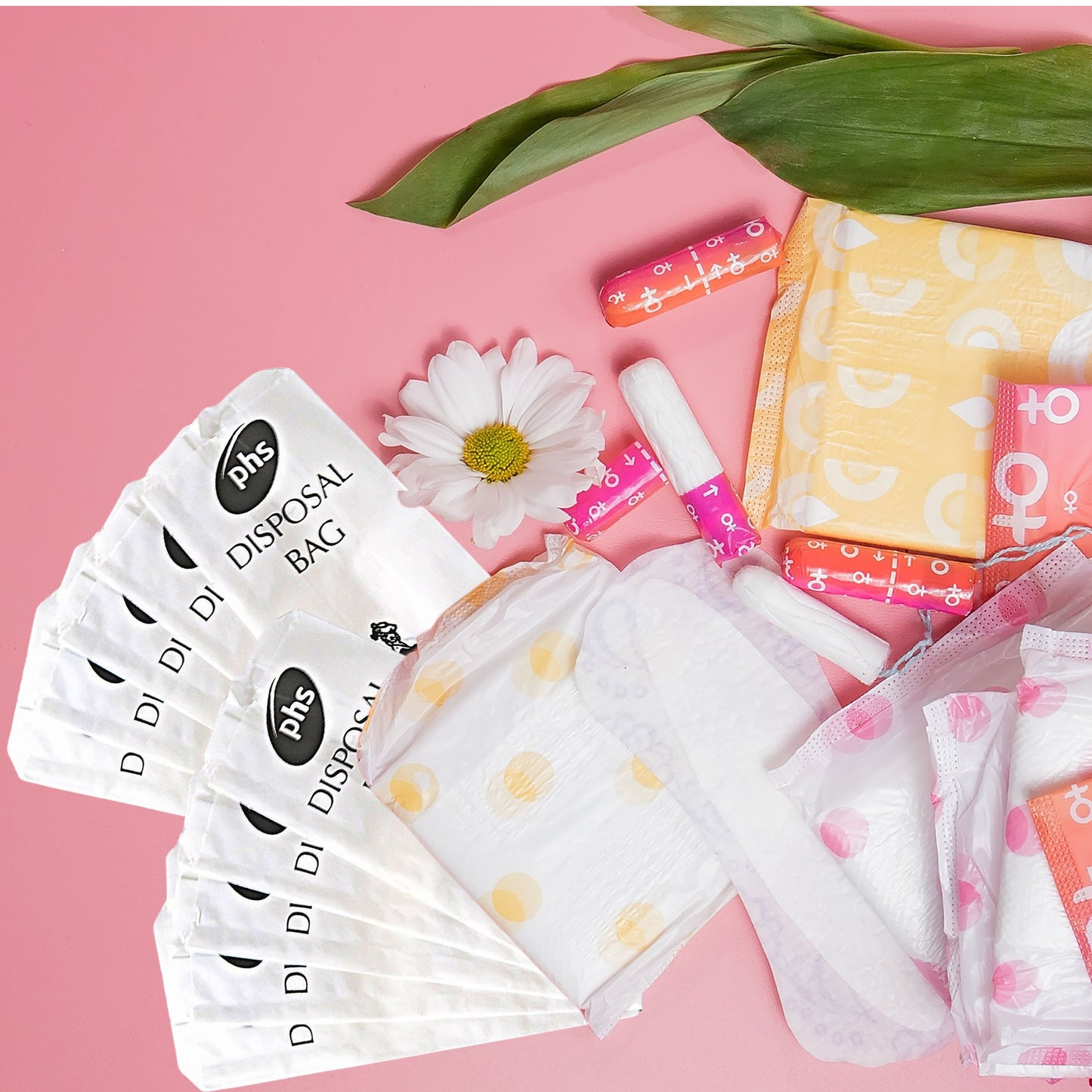 Disposable Paper Sanitary Bags - Pack of 10, Hygienic Disposal for Feminine Products