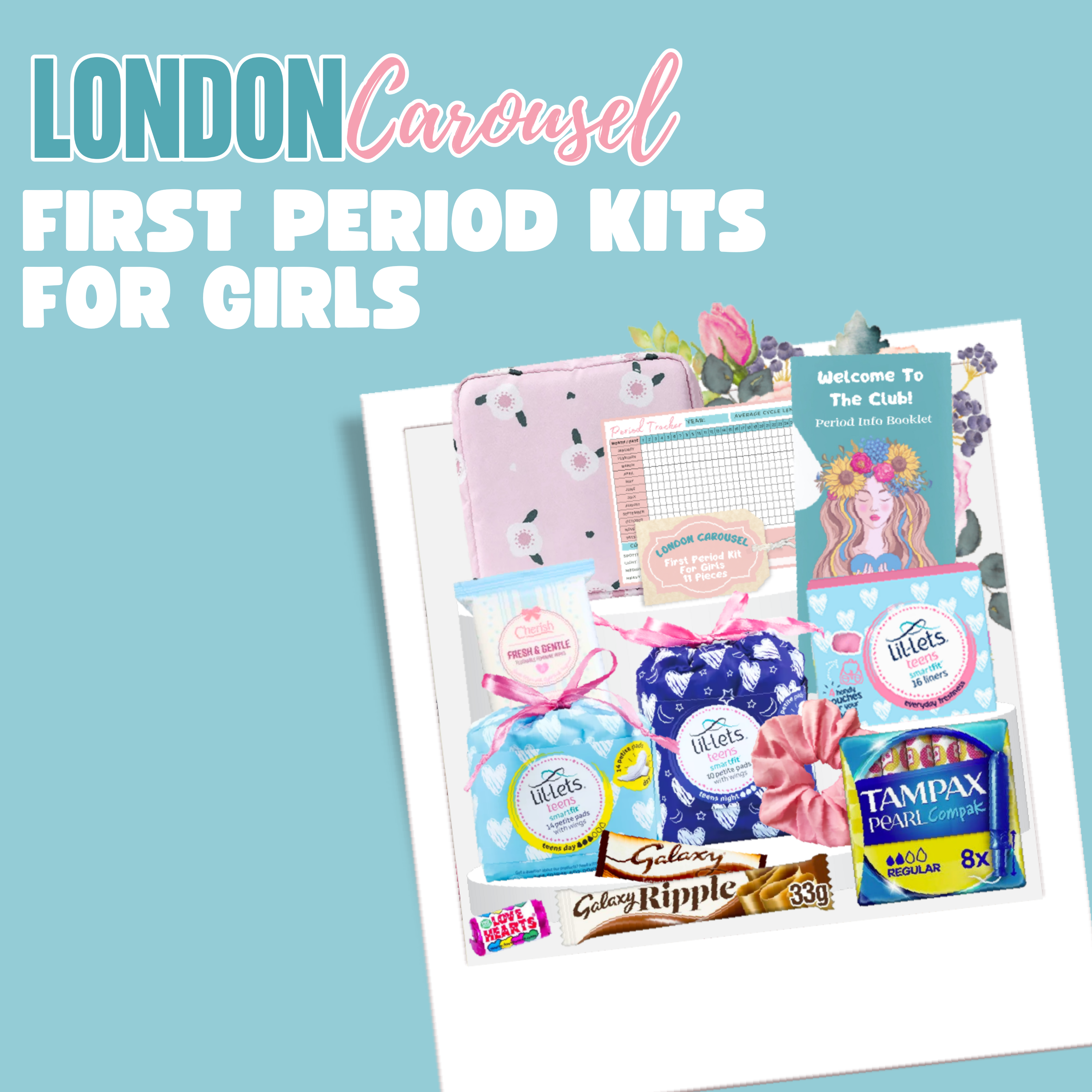First Period Kits for Girls – London Carousel