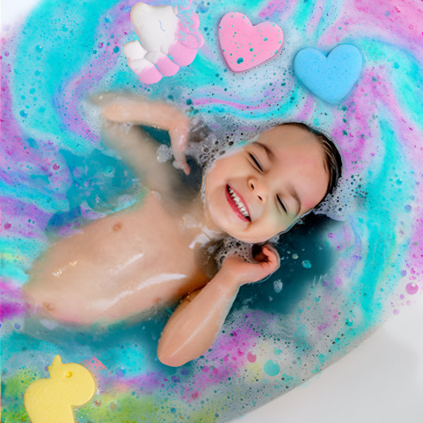 Whimsical Bath Bombs & Soaps Bundle for Kids | Unicorn, Rainbow, Kitten & More