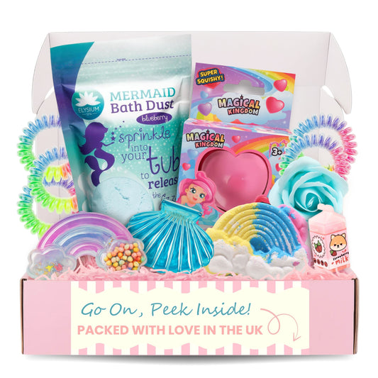 Mindful Mermaid Pamper Gift – Spa & Self Care Set for Teenage Girls & Kids