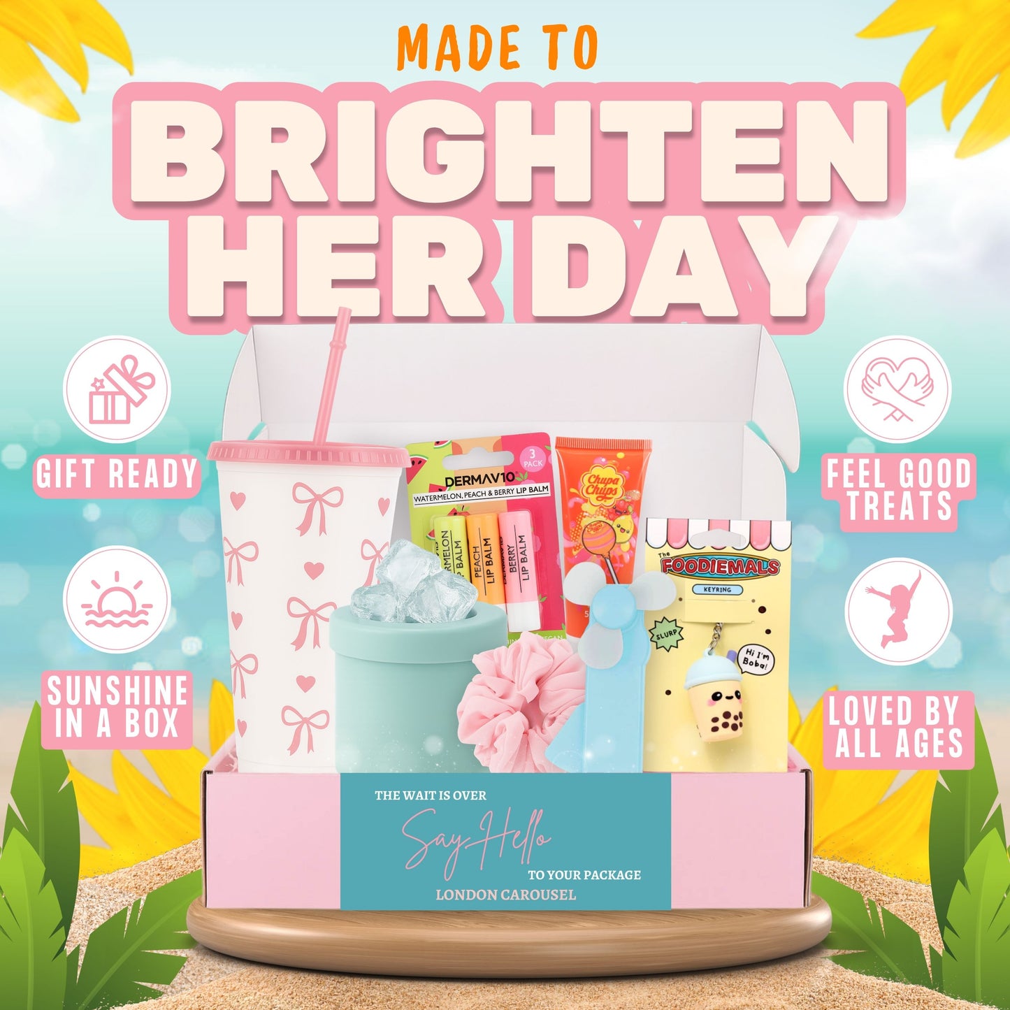 Pamper Hamper Gift Set – Summer Holiday Essentials for Girls & Teens
