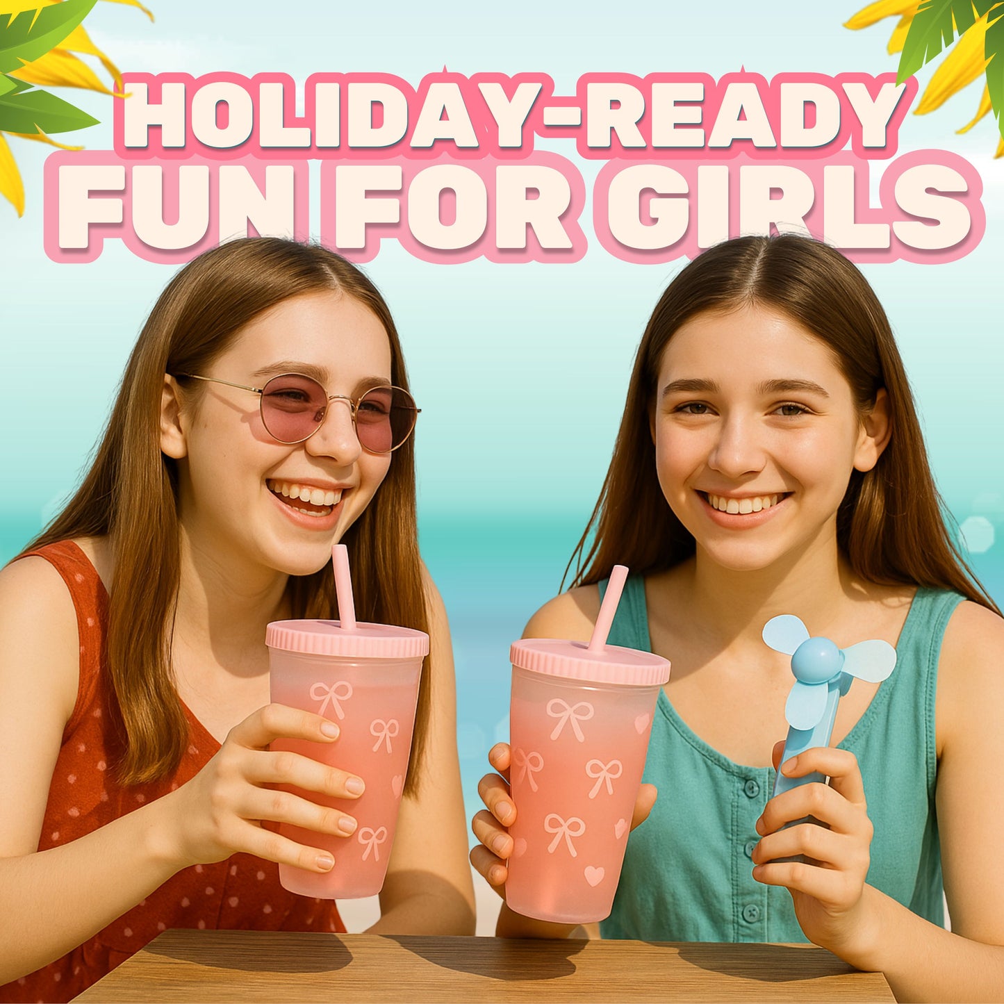 Pamper Hamper Gift Set – Summer Holiday Essentials for Girls & Teens