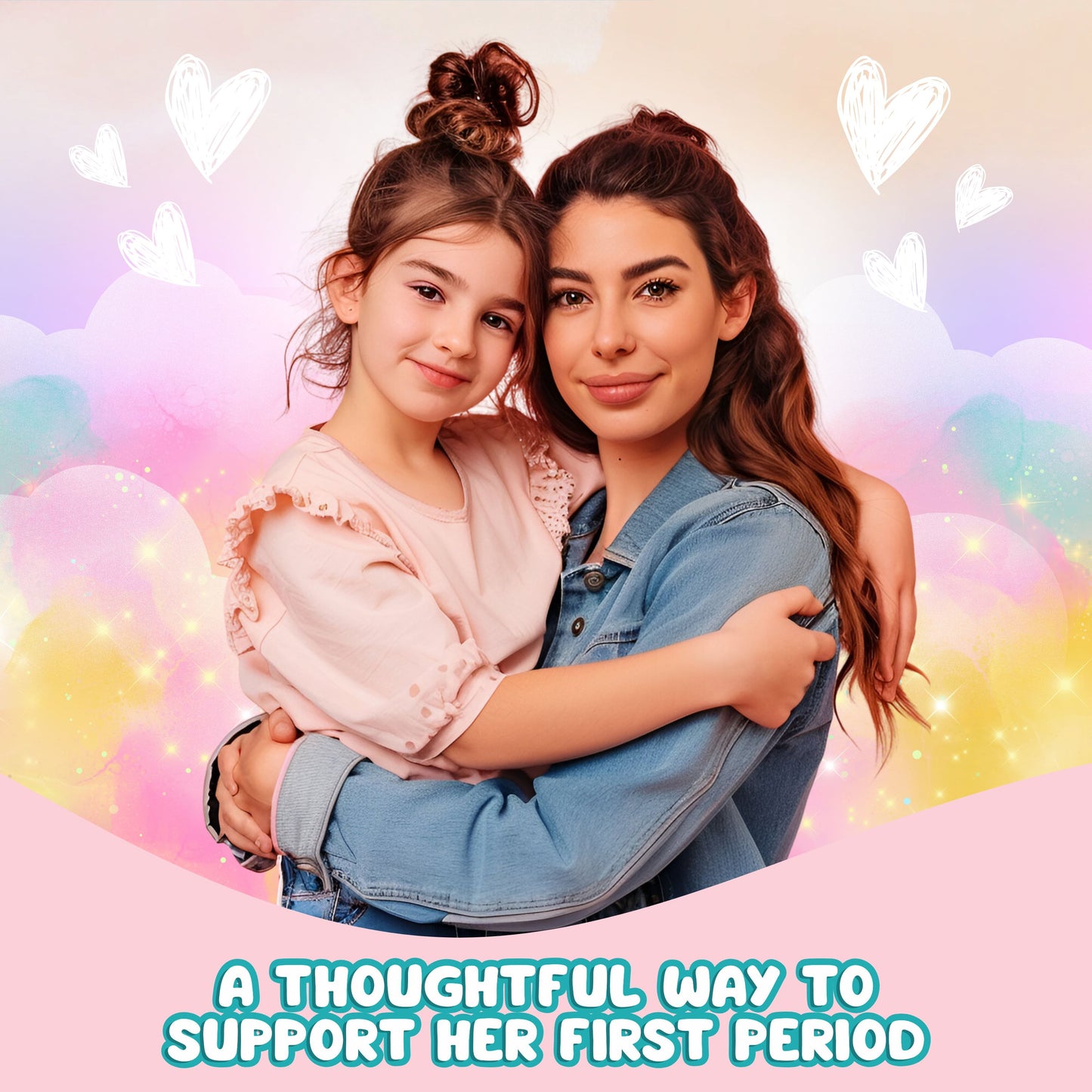 First Period Kit for Girls - Emergency Kit Bag with Sanitary Products