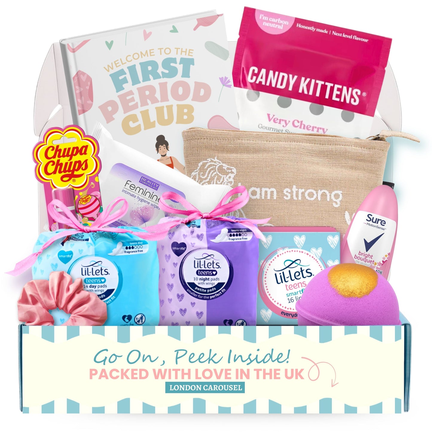 period pads first kit girls puberty books 9 12 uk 10-12 starter young teen sanitary packs towel
