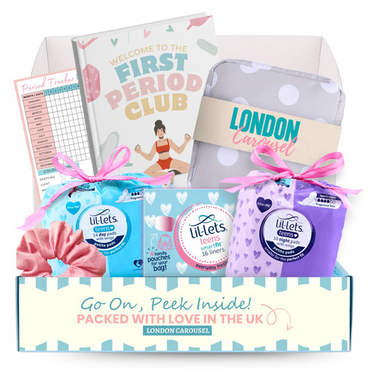 period pads first kit girls puberty books 9 12 uk 10-12 starter young teen sanitary packs towel