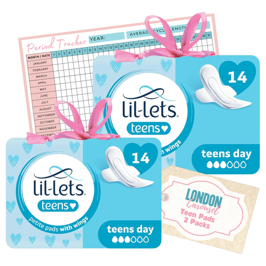 Ensure comfort and confidence with this set of Lil-lets Teen Day Pads, offering reliable protection and discretion for active days. Ideal for teens managing their menstrual needs with ease and comfort.