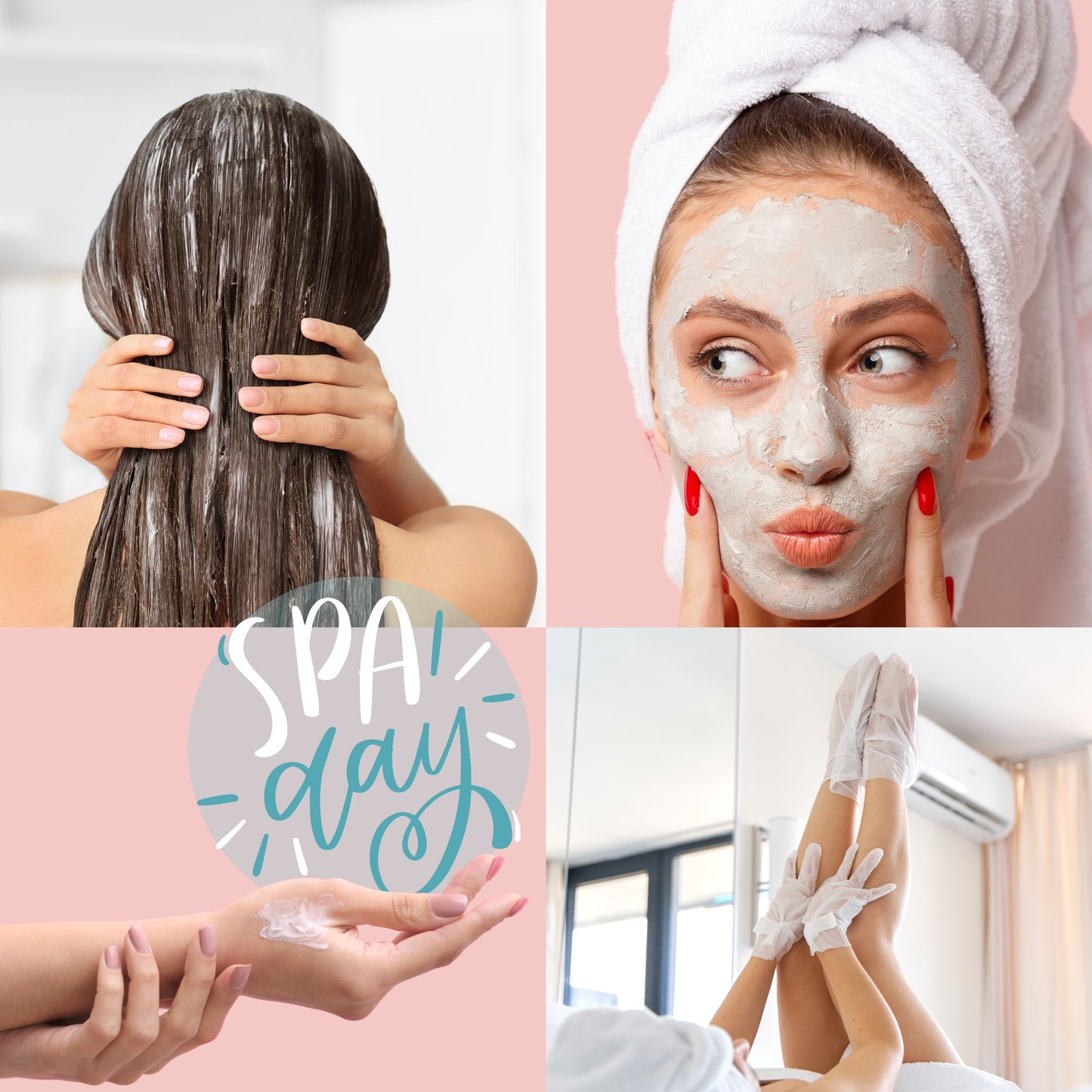 Pamper Set for Teenage Girls - Spa Headband, Bath Bombs, Shower Steamers & Masks